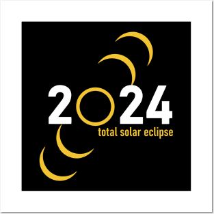 Total Solar Eclipse 2024 Posters and Art